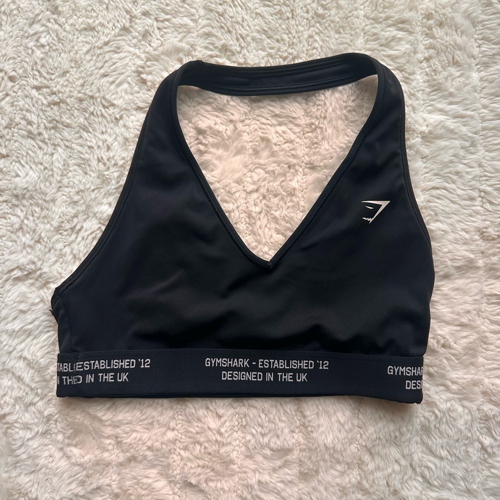 Gymshark Midnight Black Sports Bra